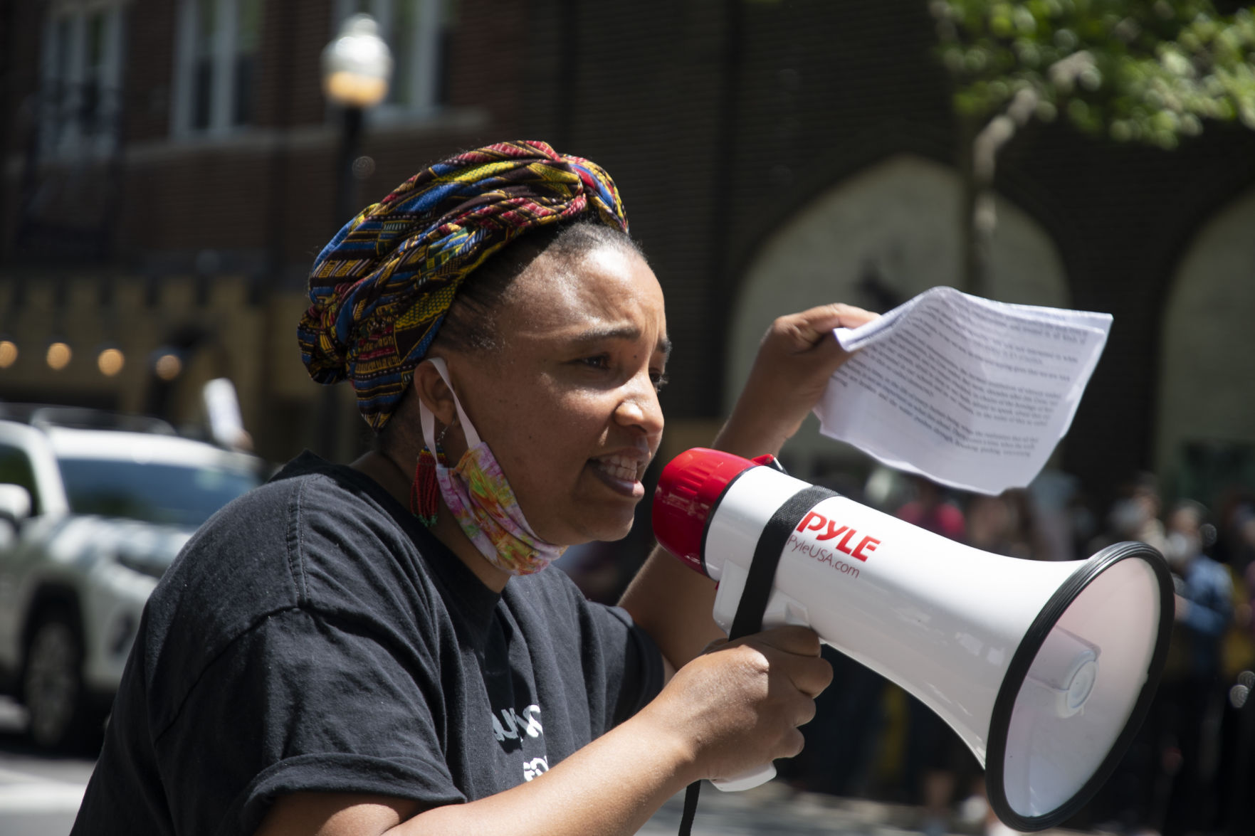 BLM protest, Nanre Nafziger